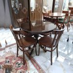 میز ناهارخوری چوبی لهستانی چوبی با میز گرد در تنوع مدل - Image 8