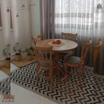 میز ناهارخوری چوب راش خراطی کف مبلی با میز گلرویا چوبی - Image 3