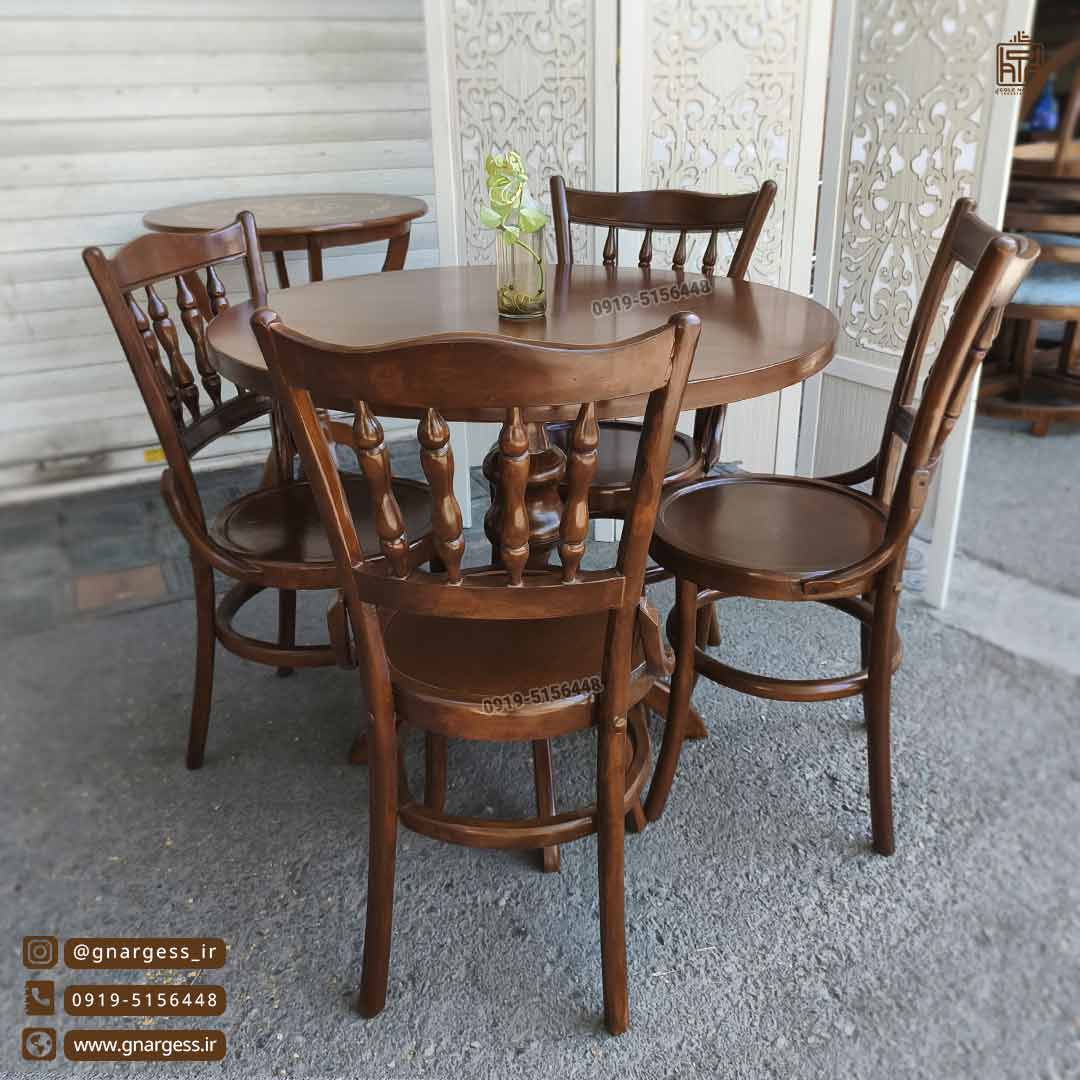 جشنواره پاییزی میز ناهار خوری 4نفره لهستانی خراطی فروش ویژه(محدود) جشنواره پاییزی میز ناهار خوری 4نفره لهستانی خراطی فروش ویژه(محدود) - Image 1