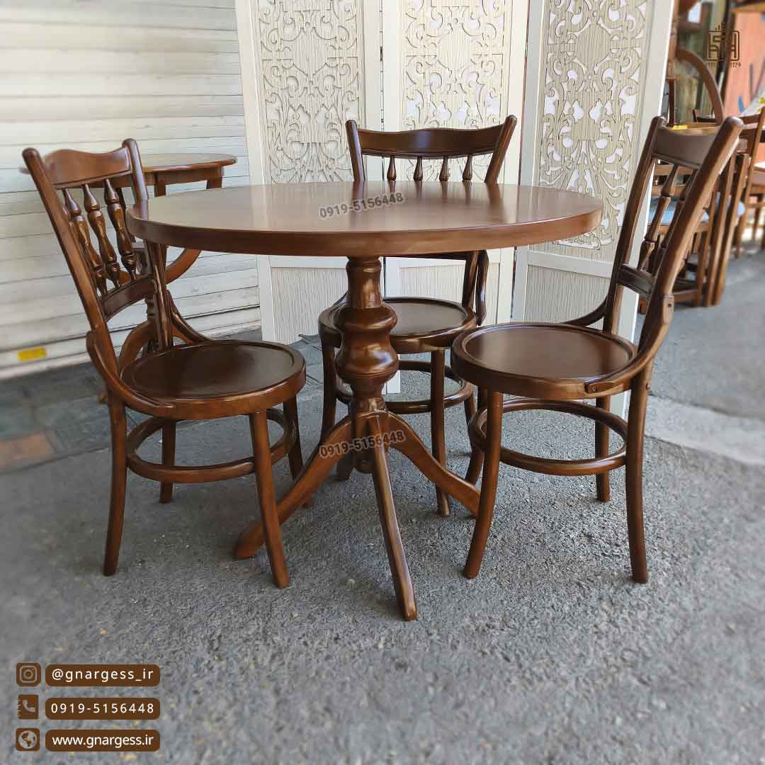 جشنواره پاییزی میز ناهار خوری 4نفره لهستانی خراطی فروش ویژه(محدود) - Image 2