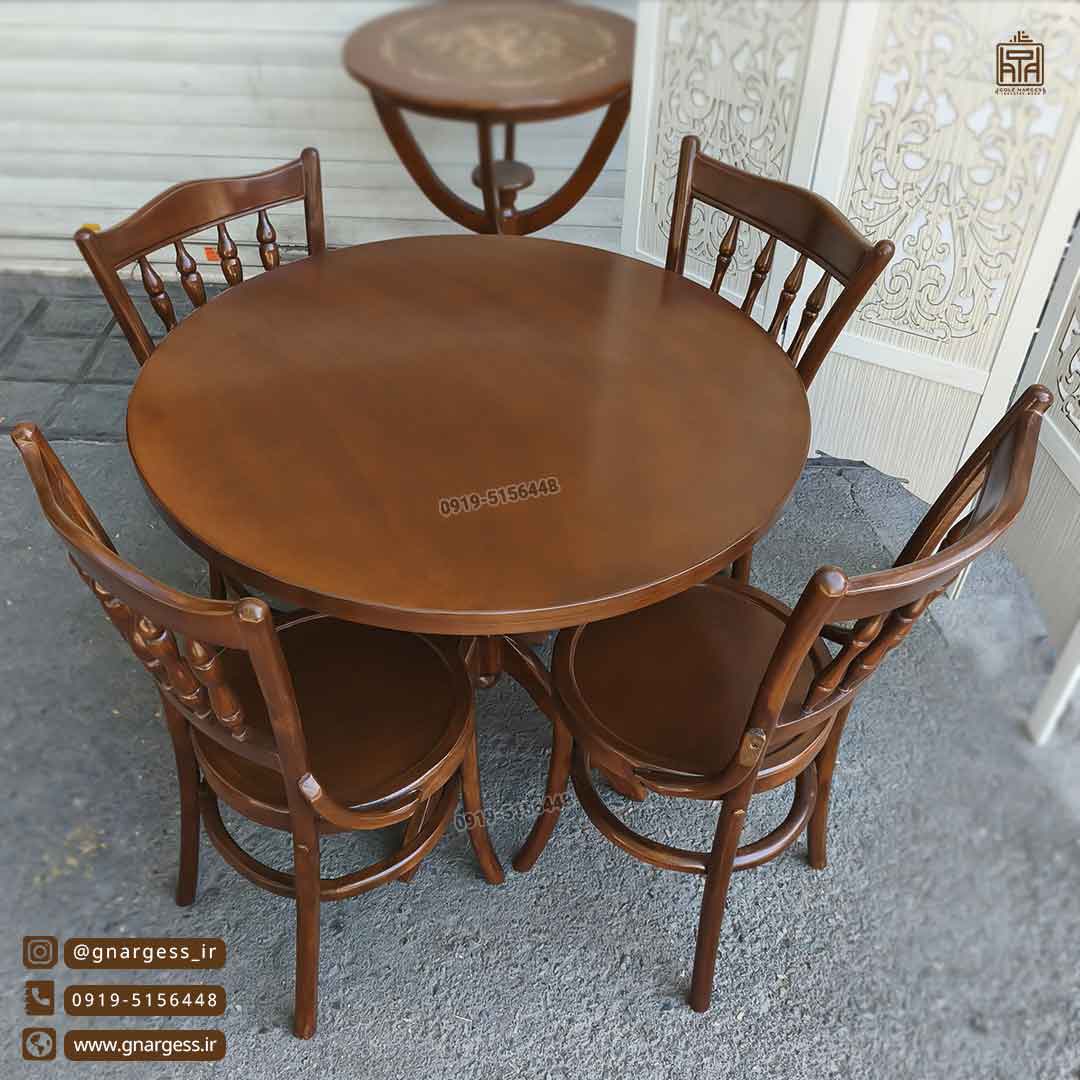 جشنواره پاییزی میز ناهار خوری 4نفره لهستانی خراطی فروش ویژه(محدود) - Image 4