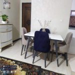 میز ناهارخوری لاکچری 4 نفره با میز لیندا چوبی (جهت استعلام قیمت لطفا تماس بگیرید) - Image 2