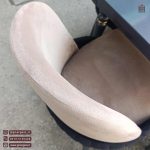 میز ناهارخوری چوبی 6 نفره کنزو با صندلی لاکپشتی مدرن - Image 6