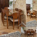 صندلی چوبی فیلی قیدار طرح ماهواره ایی - Image 4
