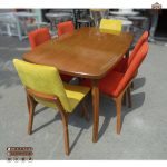 میز ناهارخوری چوبی 6نفره مارال با صندلی اسپرت با میز های 4 الی 8 نفره چوبی - Image 4