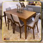 تولید میز ناهارخوری 4 نفره چوبی اسپرت با صندلی مارال مدرن - Image 5