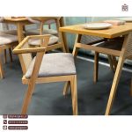 میز ناهارخوری مینیمال حصیری 2 نفره کم جا - Image 5