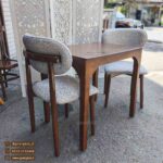 میز ناهارخوری مینیمال 2 نفره چوبی نوبل با میز چوبی (فروش ویژه) - Image 8