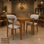 میز ناهارخوری مینیمال 2 نفره چوبی نوبل با میز چوبی (فروش ویژه) - Image 4