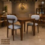 میز ناهارخوری مینیمال 2 نفره چوبی نوبل با میز چوبی (فروش ویژه) - Image 2