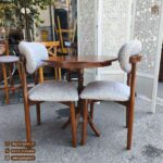میز ناهارخوری مینیمال 2 نفره چوبی نوبل با میز چوبی (فروش ویژه) - Image 6