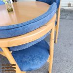 حراج میز ناهارخوری 4 نفره مینیمال نوبل راش با میز چوبی در حراج پاییزی گل نرگس - Image 2