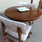 میز ناهارخوری چوبی با صندلی مینیمال پانیذ و میز عروس - Image 5