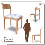 میز ناهارخوری چوب راش پارما جدید 4 نفره چوبی (جهت استعلام قیمت لطفا تماس بگیرید) - Image 5