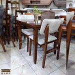 میز چوبی کیان 2 نفره با صندلی ناهارخوری پرومکس جدید