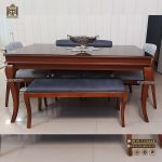 میز ناهارخوری چوبی 6 نفره با صندلی جدید پرومکس - Image 7