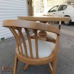 میز ناهارخوری جدید سبدی راش با میز غذاخوری 2 نفره چوبی - Image 5