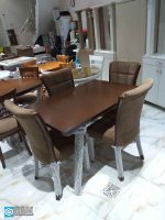 میز ناهار خوری چوبی سون مبلی - Image 7