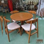 میز ناهارخوری چوبی 8 نفره اسپرت با صندلی وان چوب راش - Image 7