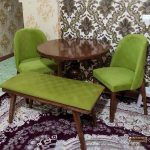 میز ناهارخوری 4 نفره مینیمال چوبی طرح بوگاتی پافدار - Image 7