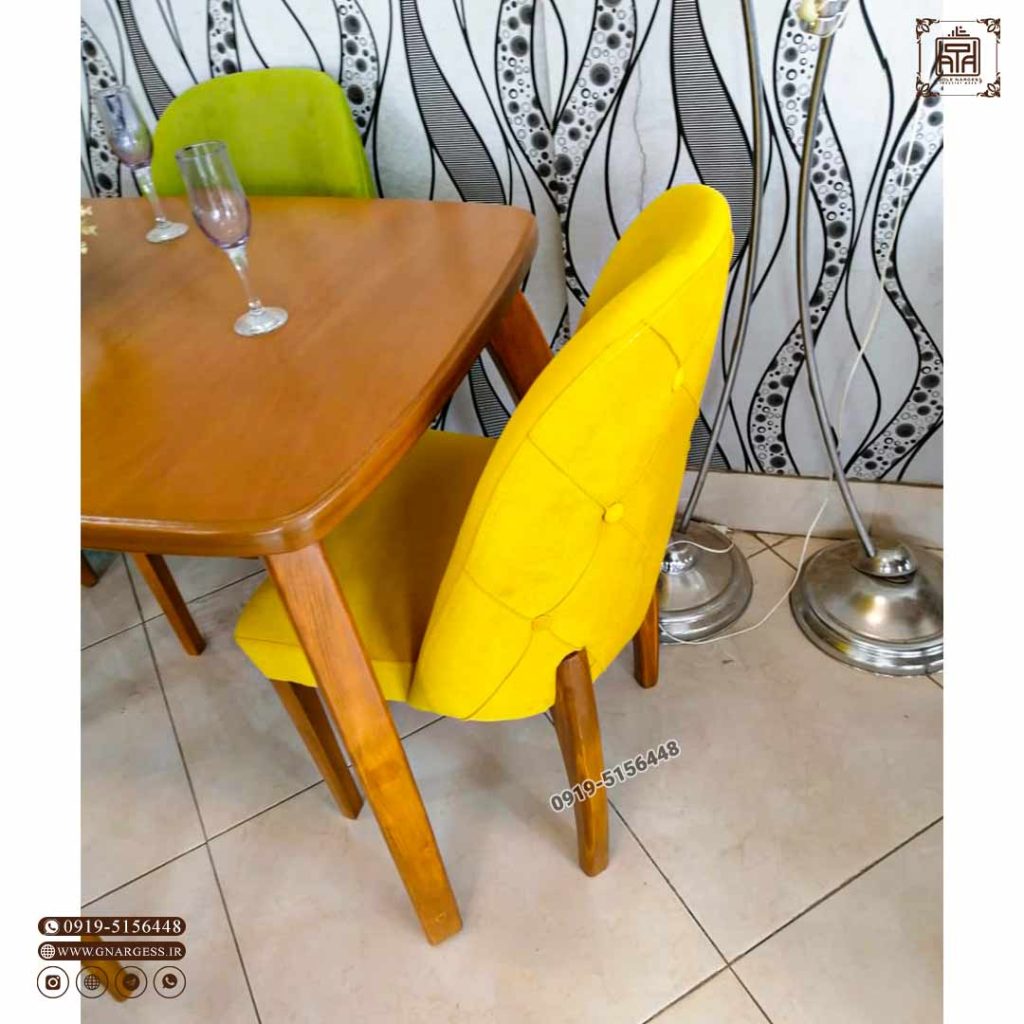میز ناهارخوری بوگاتی چوبی - Image 15