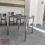 میز ناهاری خوری کافی شاپ مهسا اروند با میز بیتا مربعی فلزی - Image 8