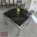 میز ناهاری خوری کافی شاپ مهسا اروند با میز بیتا مربعی فلزی - Image 9