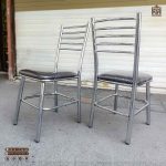 میز ناهارخوری فلزی 4 نفره بیتا صفحه وکیوم با صندلی اروند مهسافلزی - Image 8