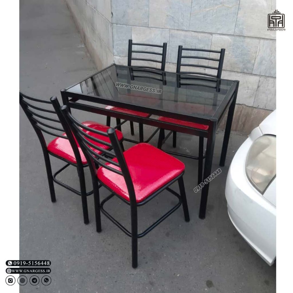 میز غذاخوری رستورانی بیتا با صندلی اروند مهسا (ست2 الی 6نفره) - Image 3