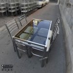 میز غذاخوری رستورانی بیتا با صندلی اروند مهسا (ست2 الی 6نفره)