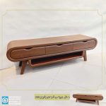 مدل میز تلویزیون 3 بعدی موج رادیویی بیضی وکیوم ام دی اف