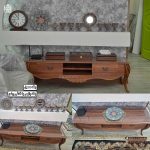 میز تلویزیون پیچک 160 سانت تمام ام دی اف سه بعدی - Image 9