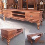 میز تلویزیون کلاسیک جدید طرح رویال سلطنتی سایز 160 سانت - Image 4
