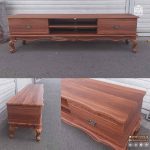 میز تلویزیون کلاسیک جدید طرح رویال سلطنتی سایز 160 سانت - Image 3