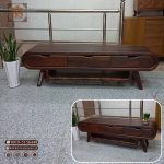 مدل میز تلویزیون 3 بعدی موج رادیویی بیضی وکیوم ام دی اف - Image 5