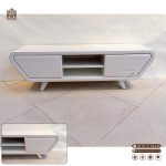 میز تلویزیون تمام MDF طرح پروانه - Image 6