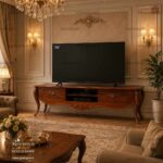 میز تلویزیون 180سانت ام دی اف مدل پیچک - Image 5