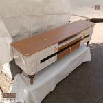 میز تلویزیون سوئیسی مدل وزیری نما سنگی وکیوم تمام ام دی اف - Image 3
