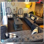 مبل راحتی طرح آمریکایی تمام پارچه - Image 3