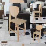 مدل صندلی اپن چوبی فیلی کلاف چوب - Image 5