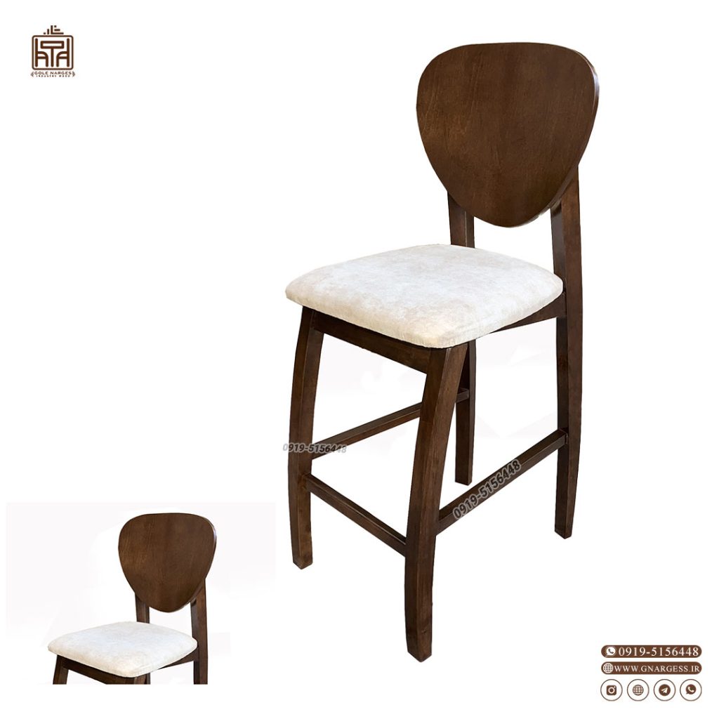 مدل صندلی اپن چوبی فیلی کلاف چوب - Image 3