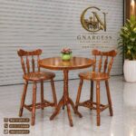 صندلی اپن خرگوشی خراطی کلاف چوب - Image 9