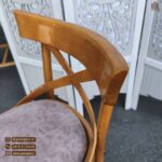 تولید صندلی اپن لهستانی پشت ضربدری چوب راش کف مبلی - Image 3