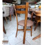 صندلی چوبی تیرکی طرح اسپانیایی - Image 2