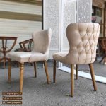 صندلی تمام پارچه ایی نیو چستر مبلی با لمسه دستی