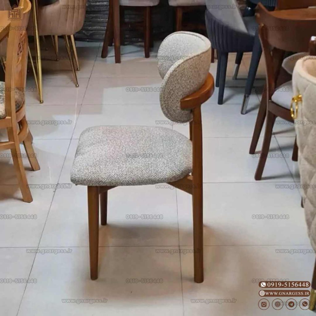 میز ناهارخوری 8 نفره مینیمال طرح نوبل چوب راش - Image 7