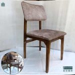 صندلی میز غذاخوری چوبی طرح پرومکس مبلی