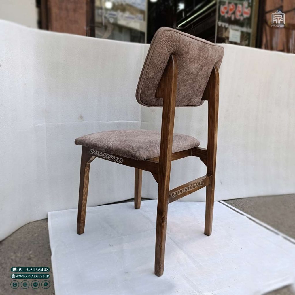 صندلی میز غذاخوری چوبی طرح پرومکس مبلی - Image 2