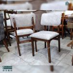 صندلی میز غذاخوری چوبی طرح پرومکس مبلی - Image 4