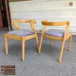 صندلی چوب راش مدل رونیز دسته منحنی - Image 5